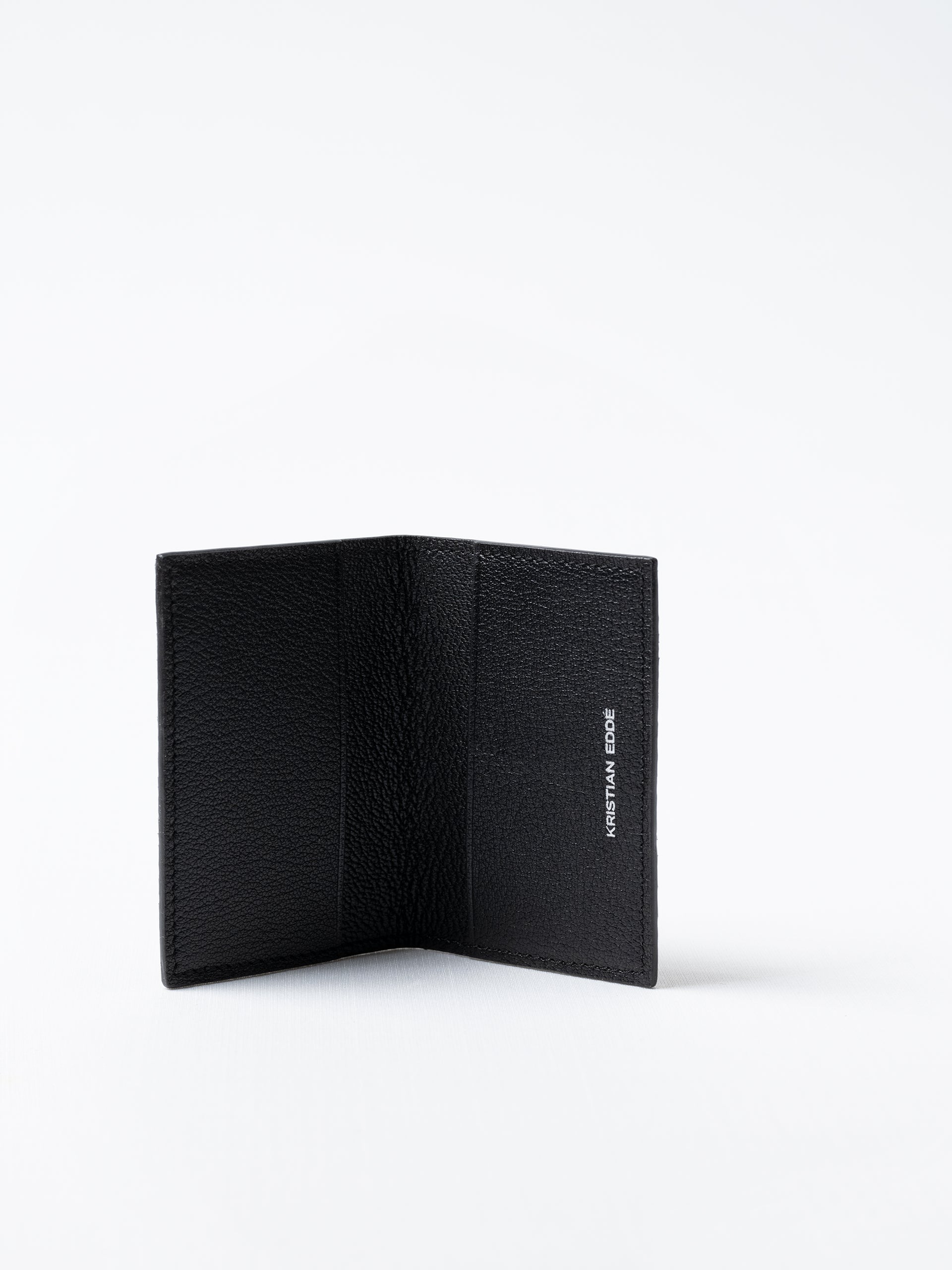 Crafted from rare Icelandic salmon leather and lined in French Vegetable Tanned Goat Leather, the Barents Card Holder is a Scandinavian icon of refined minimalism. Handmade in Sweden.